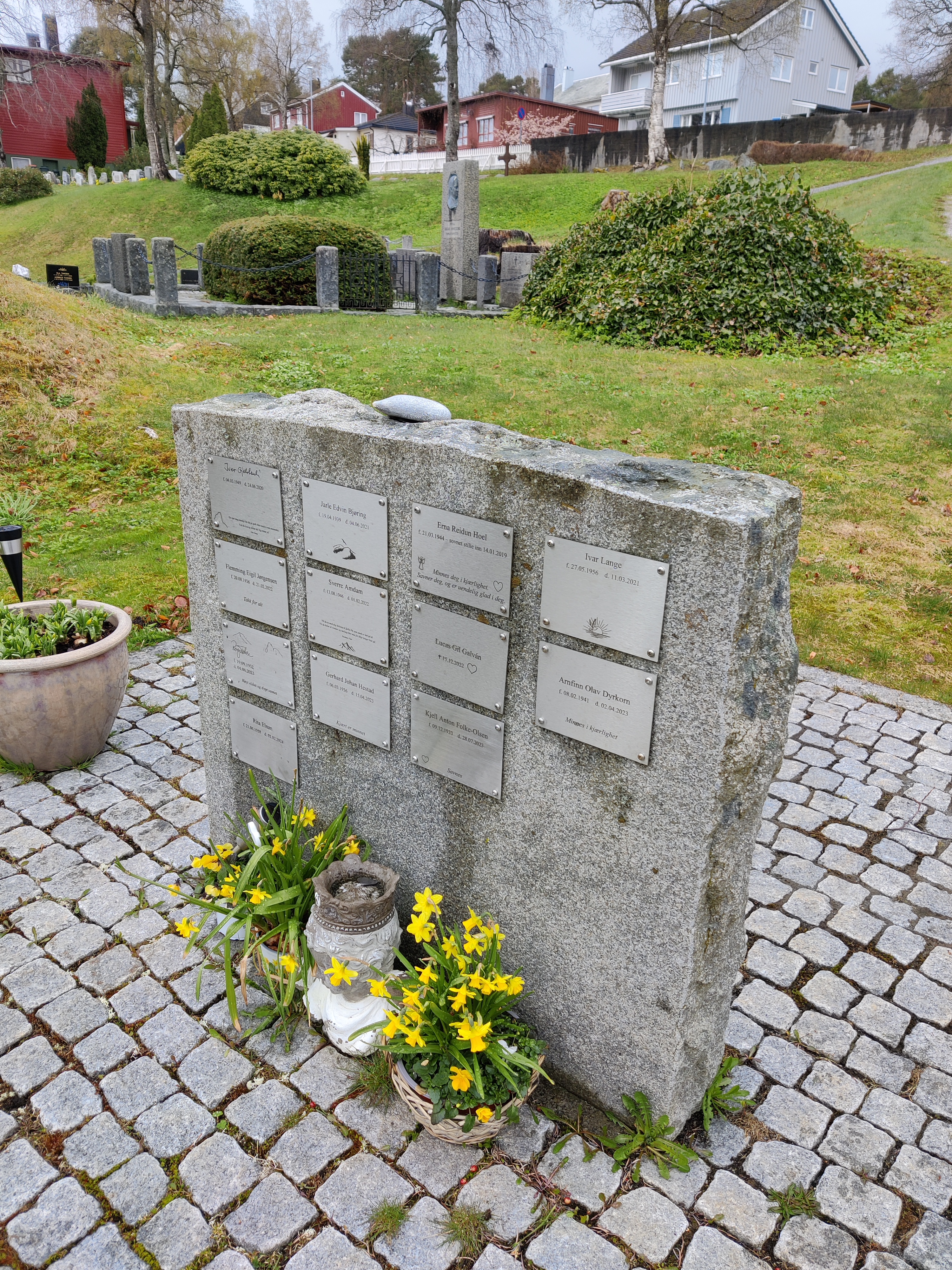 Navnet minnelund Nedre kirkegård