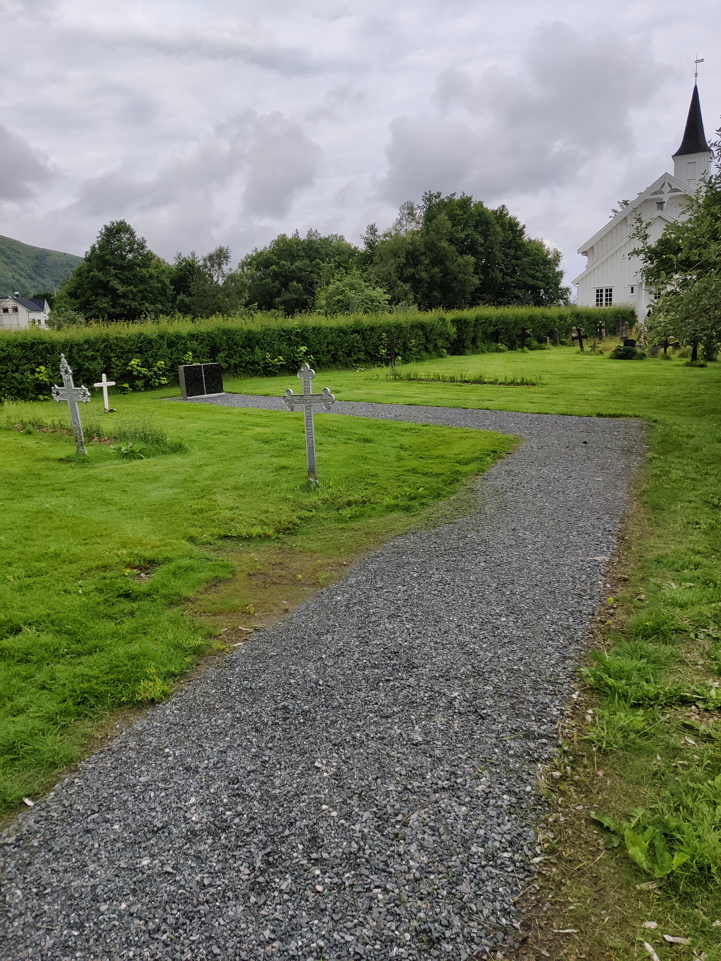 Navnet minnelund Otrøy kirkegård