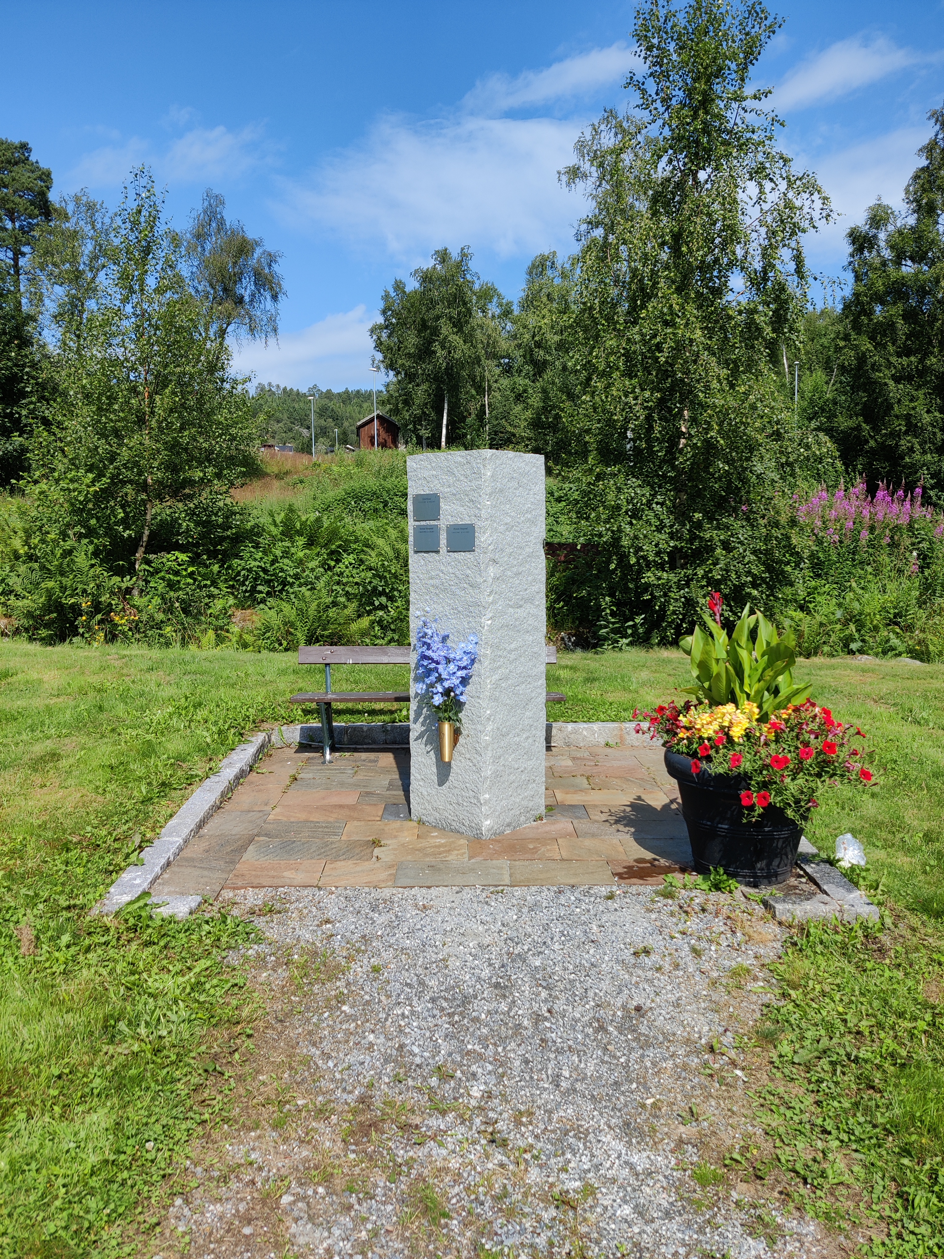 Navnet minnelund Røbekk kirkegård